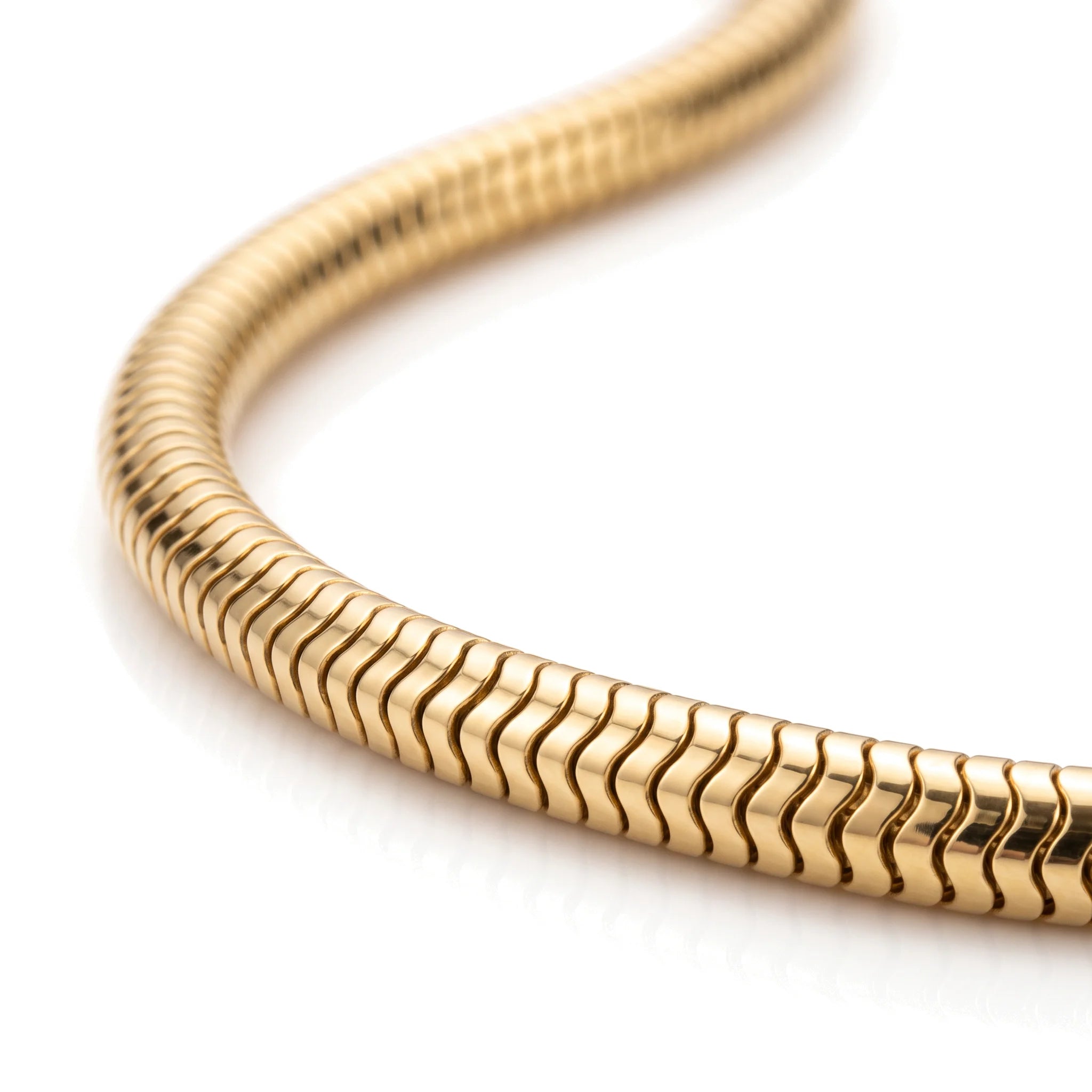 CORDÓN 3MM oro laminado 18K detalle