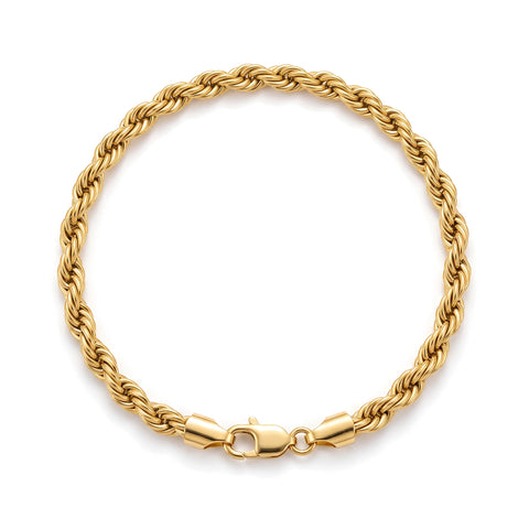 Pulsera LAZO 6MM oro laminado 18K