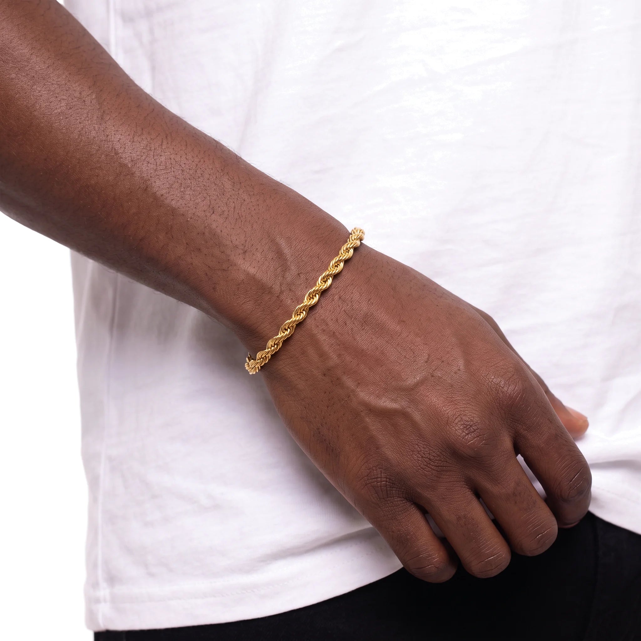 Pulsera LAZO 6MM oro laminado 18K en modelo