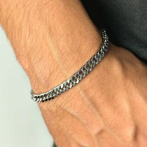 Pulsera doble eslabón